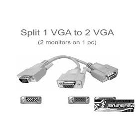 CÁP VGA 1 RA 2