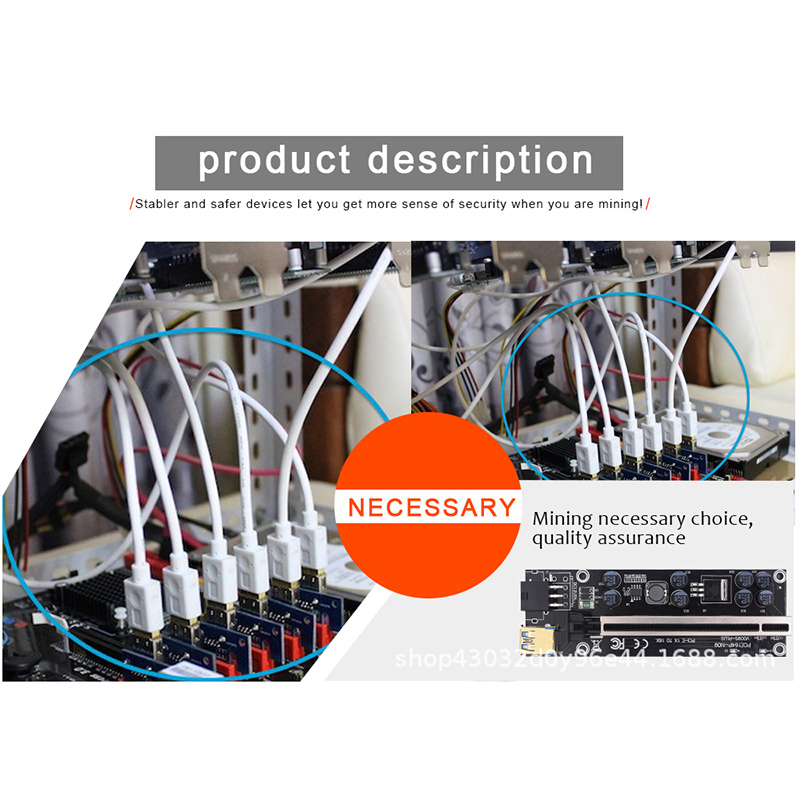 Card Mở Rộng Ver 009s Plus Usb 3.0 Pci-E Riser Card 009s Express 1x 4x 8x 16x | BigBuy360 - bigbuy360.vn