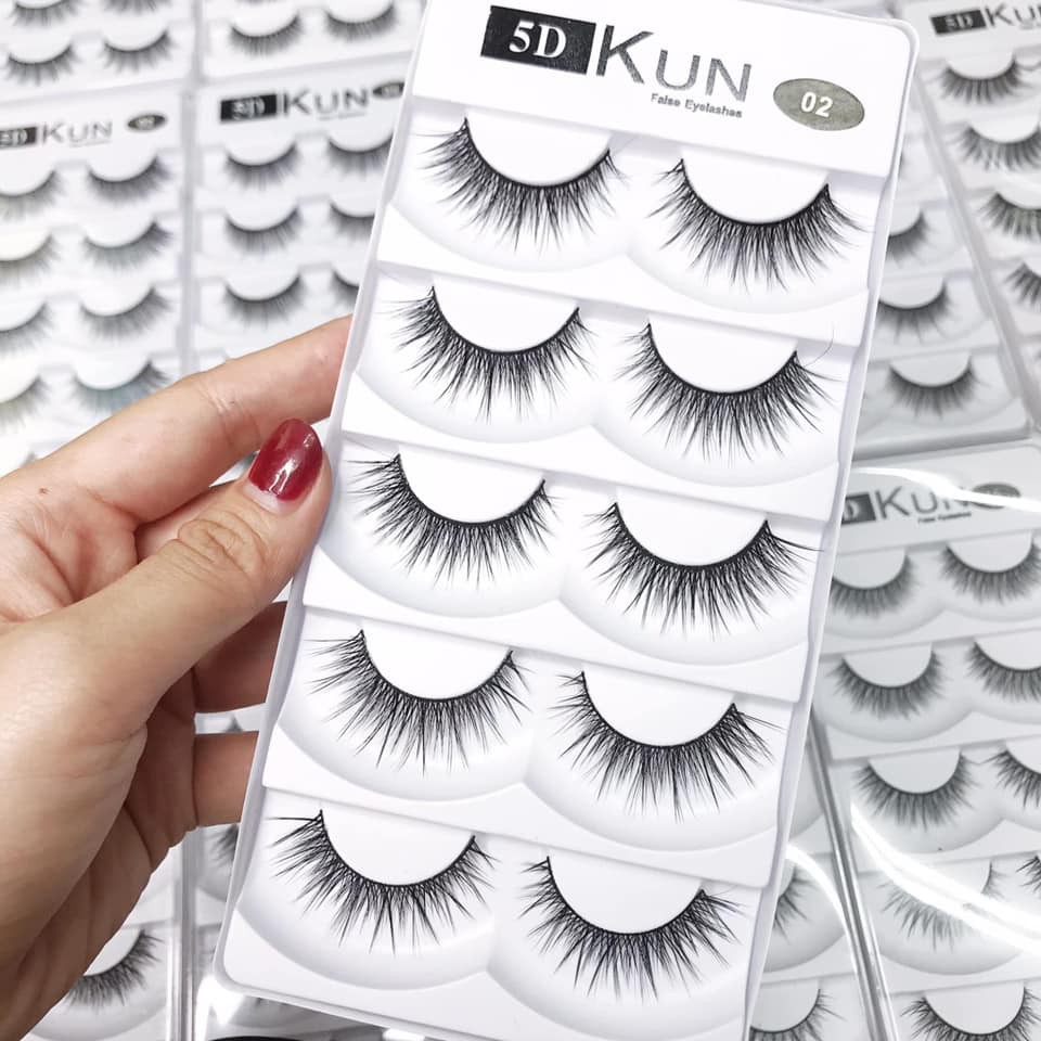 Lông mi giả Kun 5D cao cấp các mã