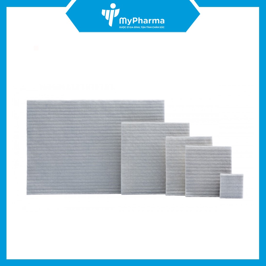 Gạc Aquacel Ag Extract 10×10cm – kháng khuẩn ngay lập tức và hỗ trợ lành vết thương nhanh, hộp 10 miếng