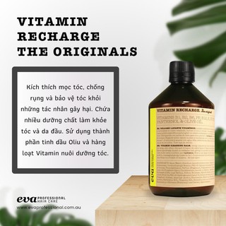 Dầu gội Eva vitamin ngăn rụng và kích thích mọc tóc phục hồi kiềm dầu chăm sóc da đầu chuyên sâu