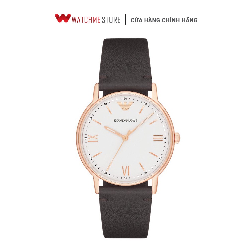 [ ĐẶC BIỆT 18-29.07 - VOUCHER 10%] - Đồng hồ Nam Emprorio Armani dây da AR11011