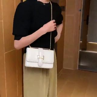 Túi Xách Nữ - Túi Đeo Chéo - Thiết Kế Tinh Tế Phối Dây Xích Chữ H Thời Trang  TX004