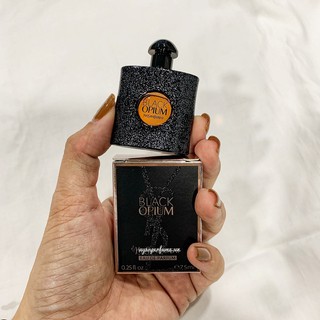 Nước hoa nữ mini ysl black opium 7,5ml