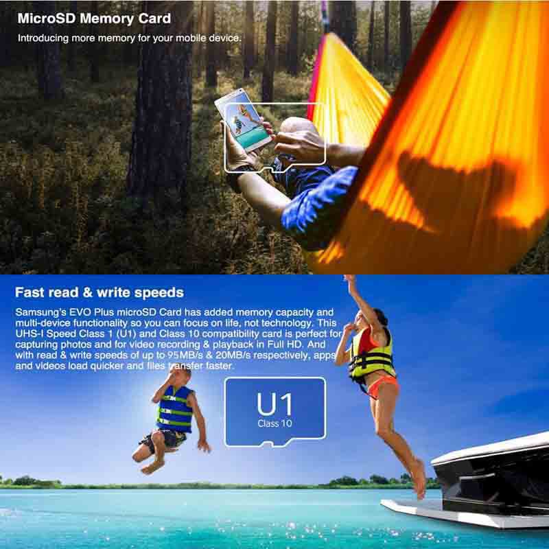 Thẻ Nhớ Samsung 80MB/S 128GB EVO Plus C10 Micro SDXC 128GB Kèm Đầu Nối Thẻ Nhớ | BigBuy360 - bigbuy360.vn