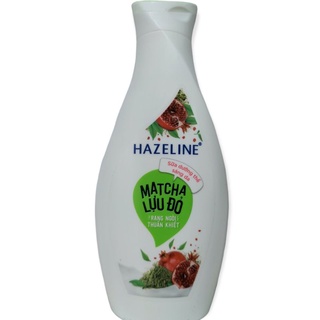 Sữa dưỡng thể hazeline matcha lựu đỏ 140g
