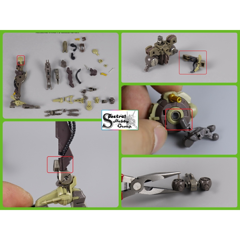 Mô hình lắp ráp MG HIRM 1/100 Barbatos Lupus Dual Armors Metal Frame DZ002