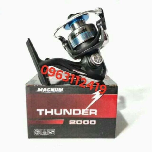 Máy câu thunder chuyên câu lure UL size 1000- 2000