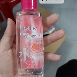 nước hoa dạng gel lovillea hương hoa và trái cây  màu hồng100ml