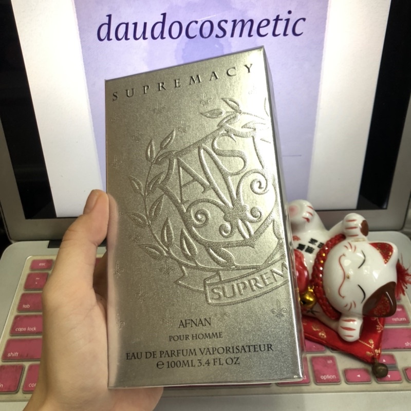 fullsize  Nước hoa Afnan Supremacy Silver EDP 100ml