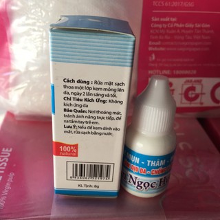 Kem chấm mụn dị ứng