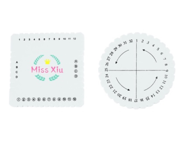 Bộ đĩa làm vòng dây kumihimo