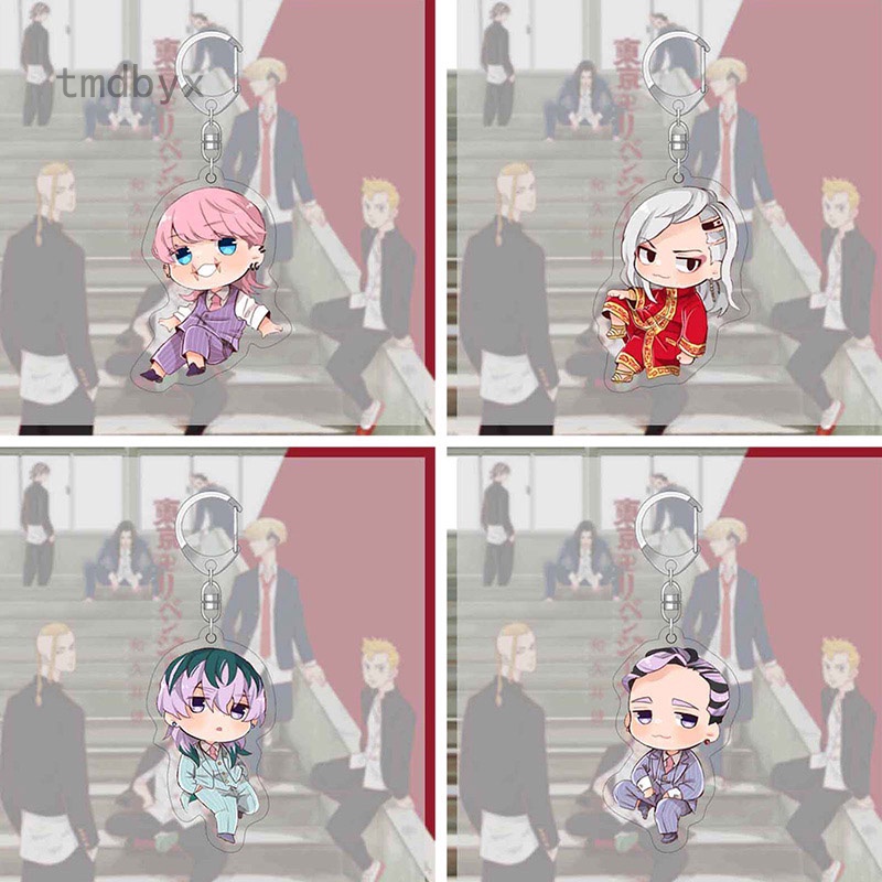 Tmdbyx Móc Khóa Bằng Nhựa Acrylic Hình Nhân Vật Anime Sano Manjirō Ken Ryuguji Hanagaki Takemichi