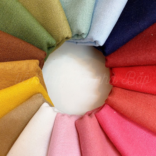 [Bảng 1/2] Vải Linen Loại Dày Mịn Đẹp 2 Kích Thước 50x70cm Và 70x100cm