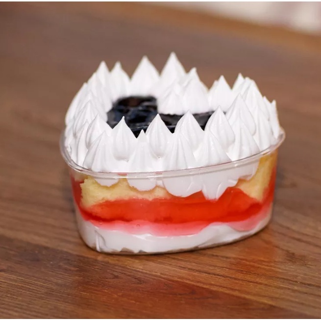 50 hộp nhựa pet trái tim CH55