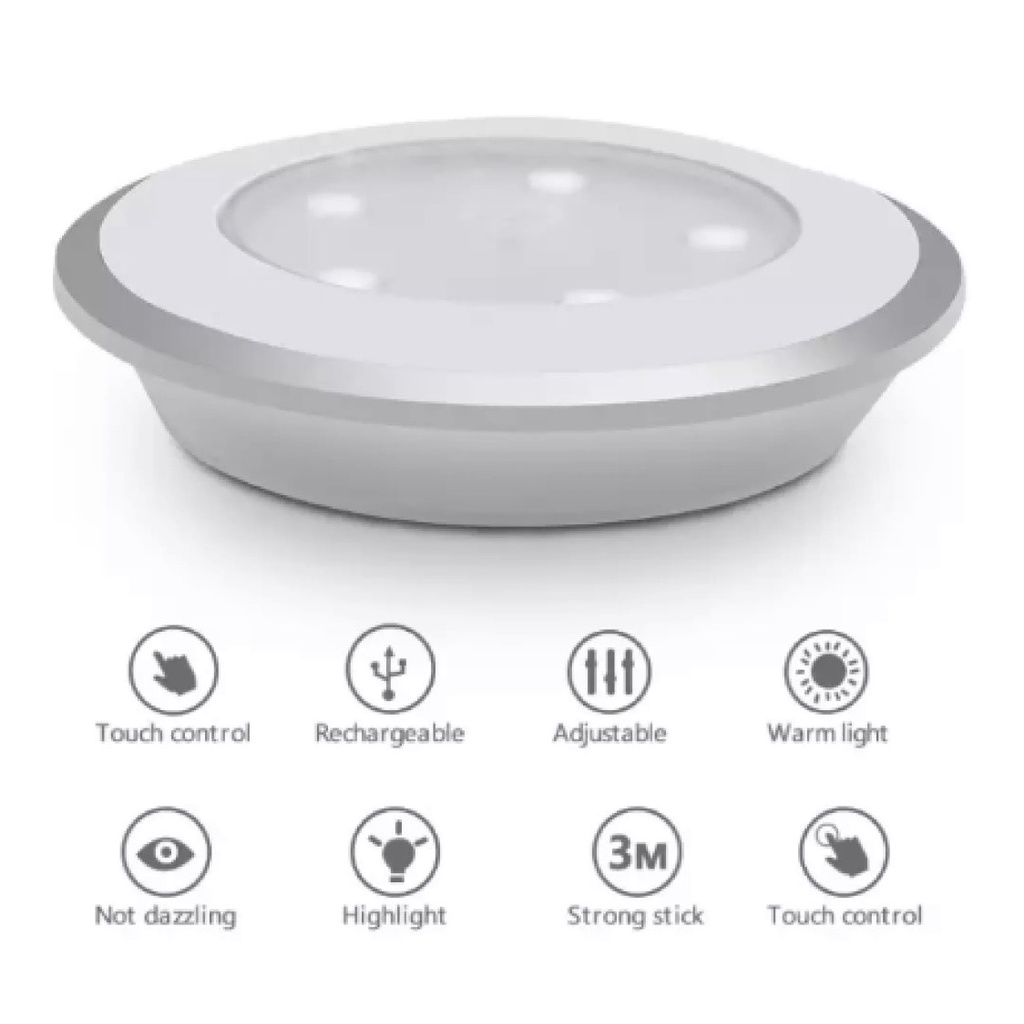 Đèn dán tường cảm ứng, dùng pin hoặc có thể sạc lại, đèn gắn ở mọi nơi Đèn cầu thang Đèn gắn tủ quẩn áo
