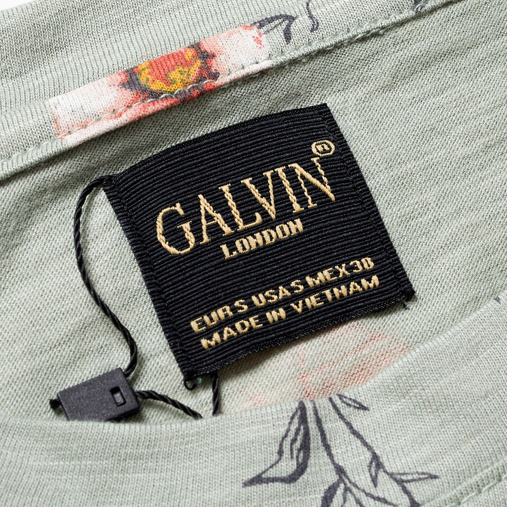 Áo thun Galvin họa tiết chất cotton co giãn form basic trẻ trung APGV36-3-4 - Leo Vatino