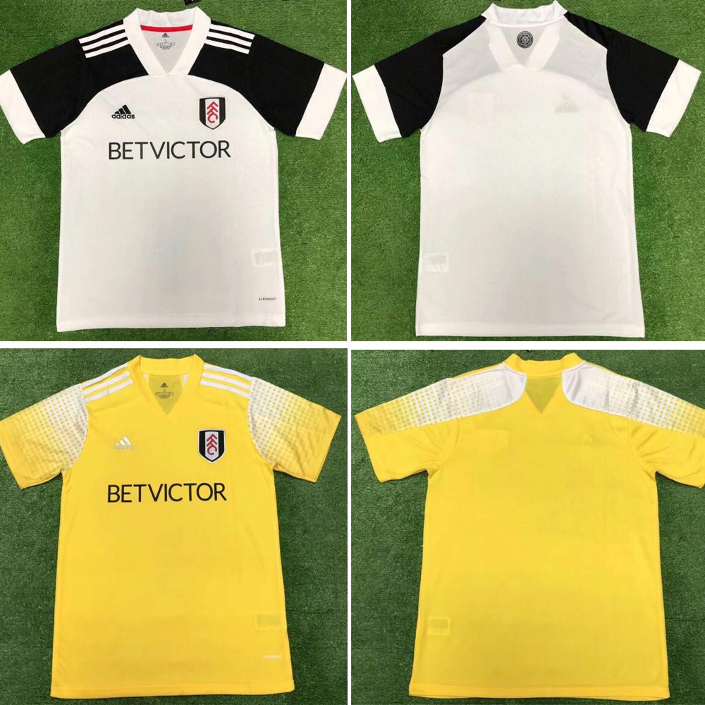 Áo Thun Đá Banh Đội Tuyển Fulham F.C 2020 / 2021