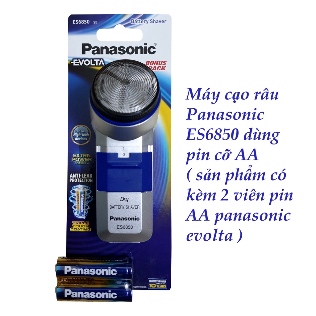 Máy cạo râu Panasonic ES6850 xuất xứ Thái Lan ( dùng pin AA )