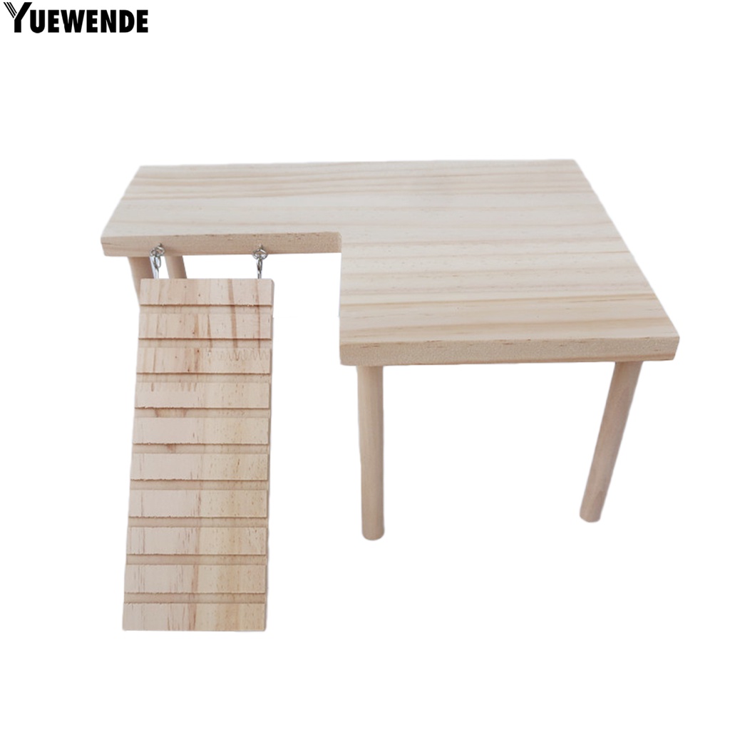 Giá đỡ đứng bằng gỗ tự nhiên cho chuột hamster