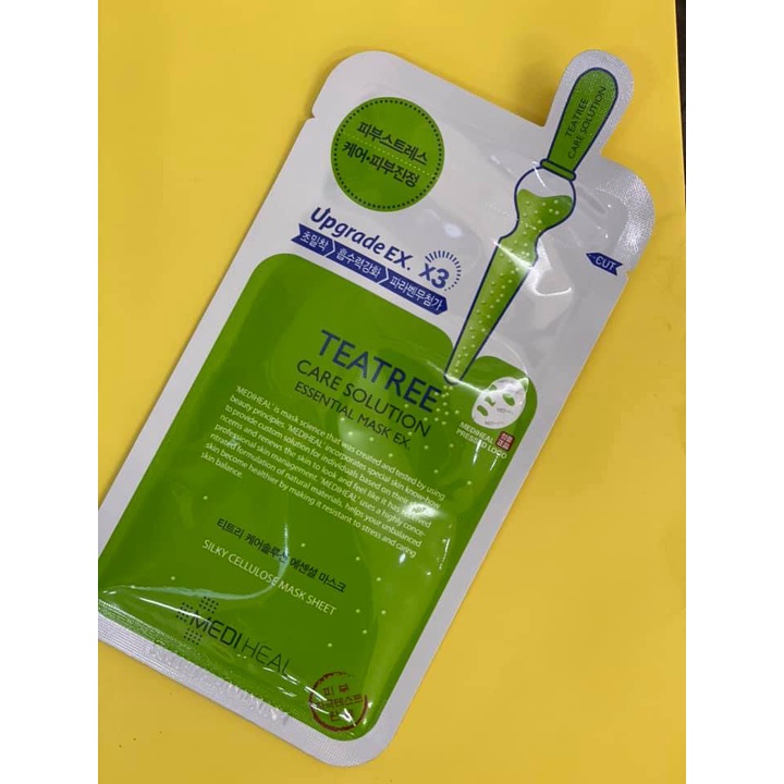 MẶT NẠ TINH CHẤT TRÀM TRÀ NGĂN NGỪA MỤN MEDIHEAL TEA TREE