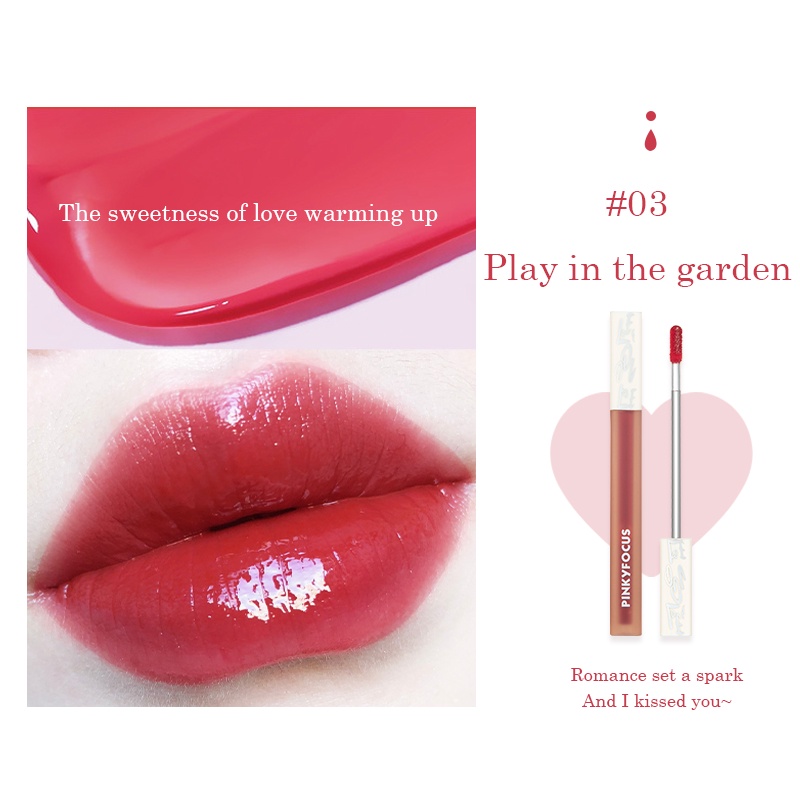 Set 4 Son Kem Lì Pudaier Chống Nước Lên Màu Cực Chuẩn