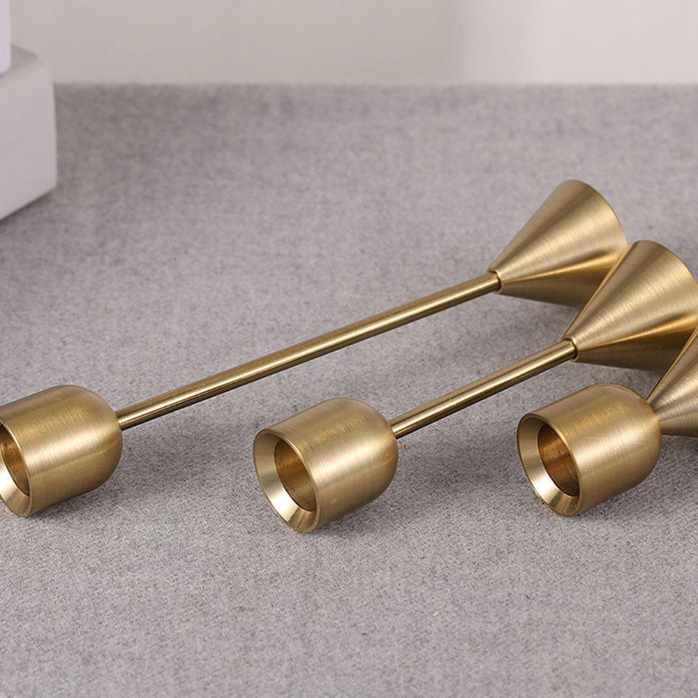 CHOOKEY Set 3 Giá Đỡ Đèn Cầy Trang Trí Tiệc Cưới