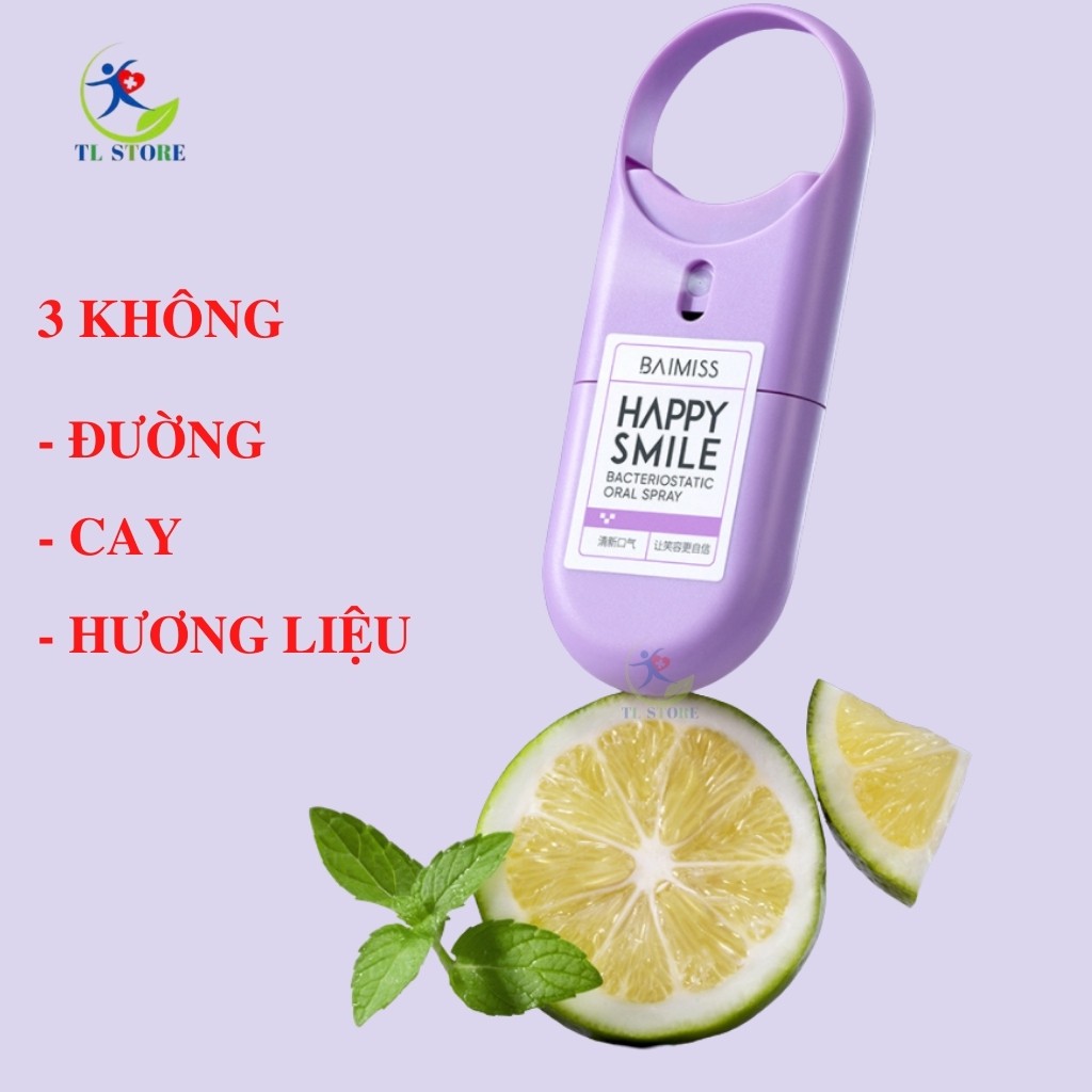 Lọ xịt thơm miệng Baimiss 10ml