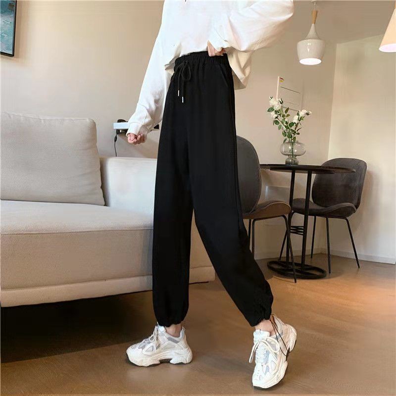 Quần jogger ống rộng BASIC chốt gấu_VIETSTAR