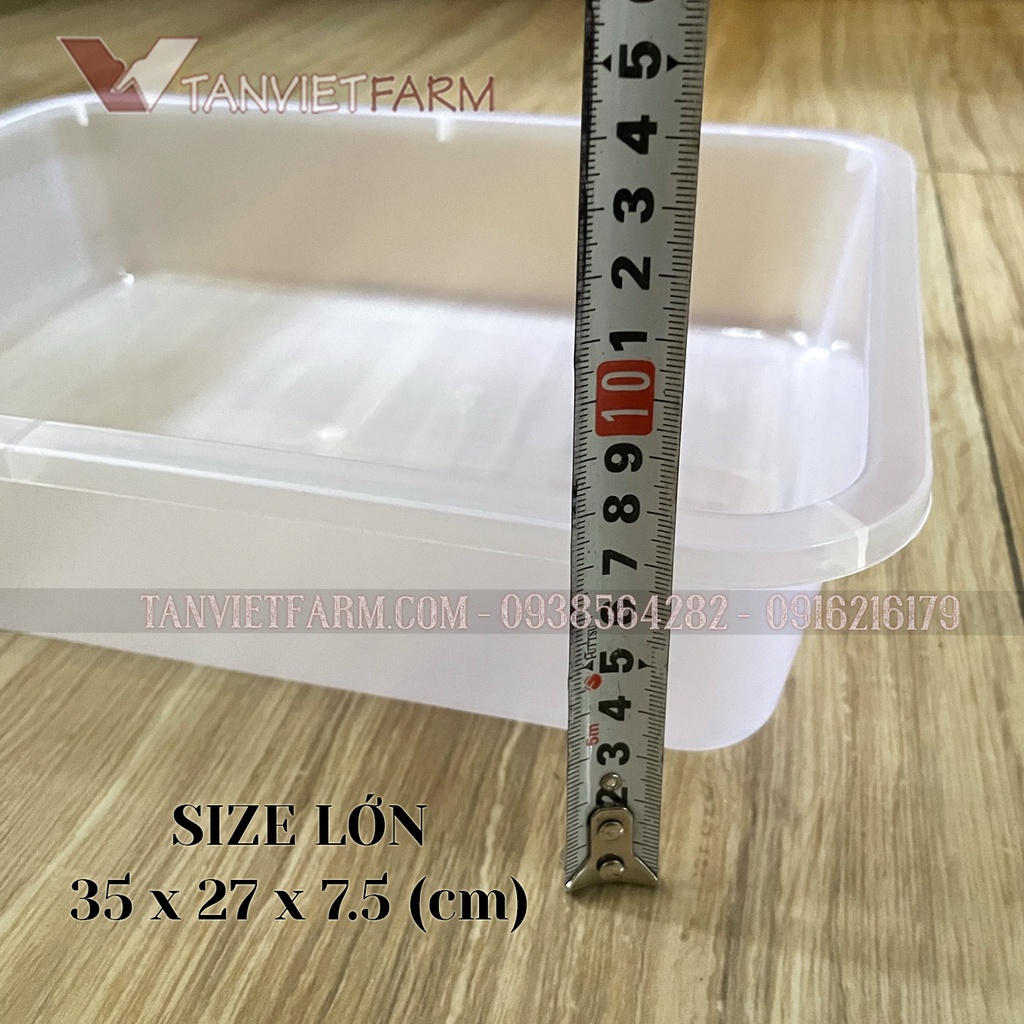 Thau  tắm chim bằng nhựa cho vẹt, bồ câu, chim cảnh