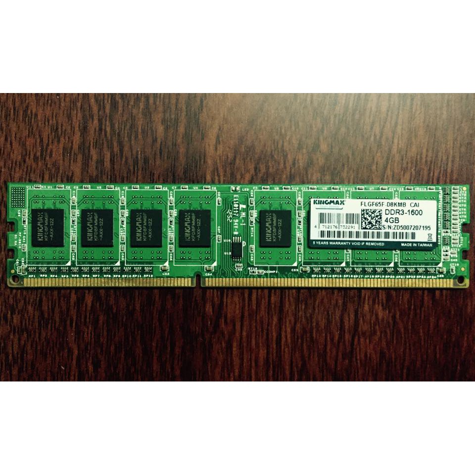 RAM 4GB DDR3 Kingmax Buss 1333-1600Mhz | BigBuy360 - bigbuy360.vn