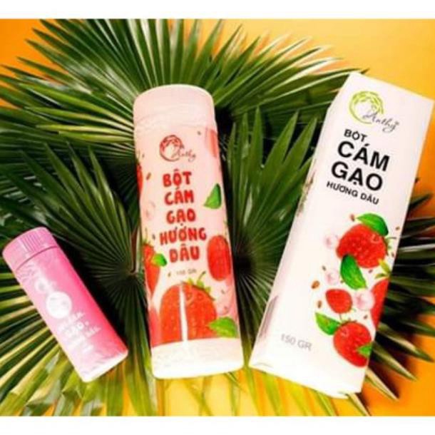 Hộp Cám Gạo Hương Dâu Anthy Spa 150gam