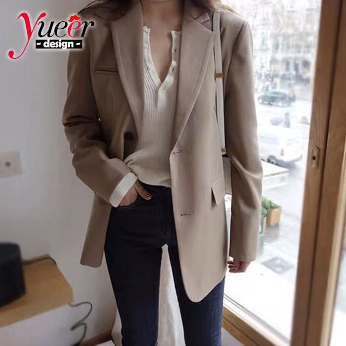 Áo Khoác Blazer Thời Trang Mùa Xuân Hàn Quốc Cho Nữ | BigBuy360 - bigbuy360.vn