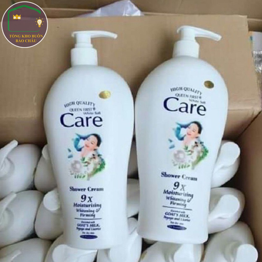 Sữa Tắm Dê White Care 9X Sáng Mịn Hơn Thơm Lâu Hơn