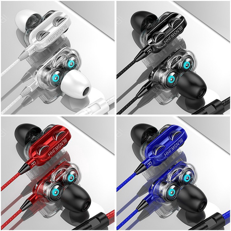 Tai Nghe Nhét Tai A4 Một Bên 4 Chế Độ Với Micro Hi-Fi 3.5mm