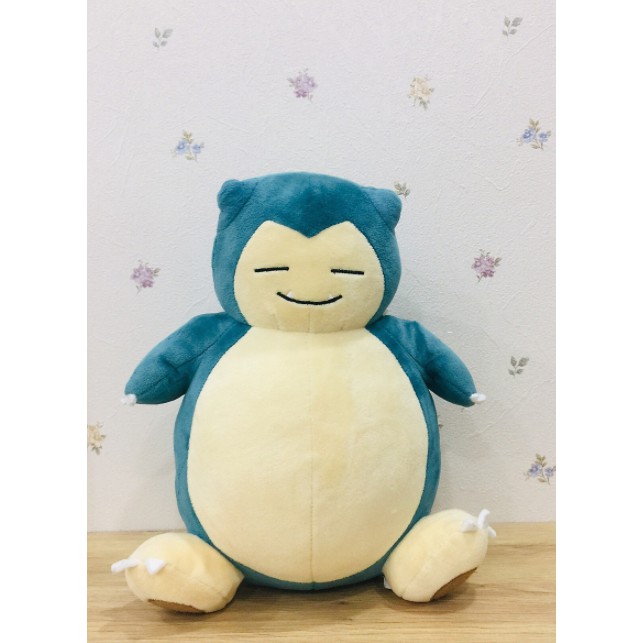 Gấu bông Pokémon Snorlax  ngủ say 25cm++ tặng 1 hình xăm dễ thương bất kỳ