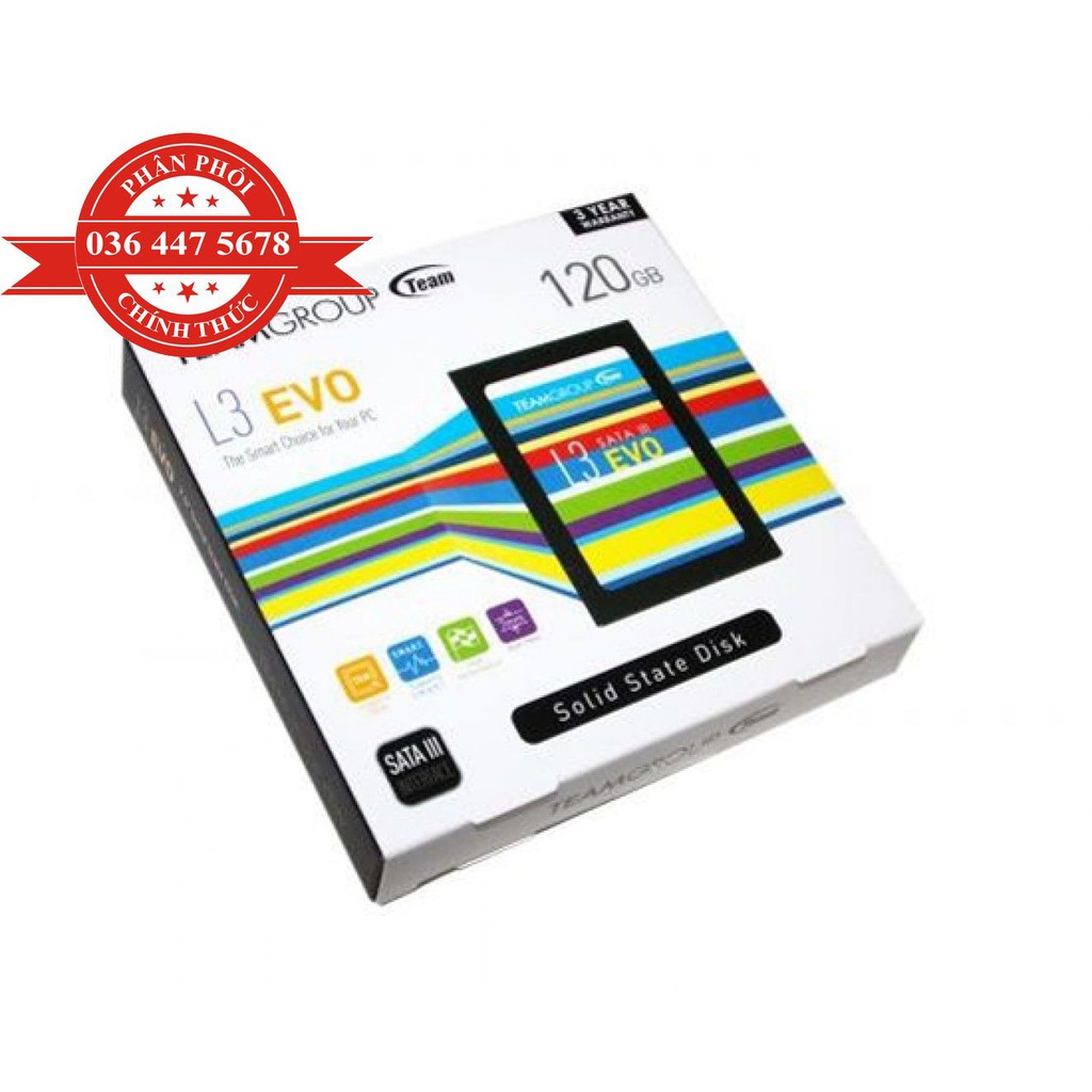 Ổ cứng SSD Team Group L3 Evo 120GB - Hàng Chính Hãng | BigBuy360 - bigbuy360.vn