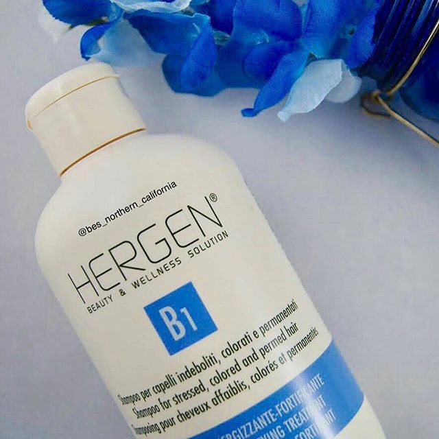 Dầu gội cho tóc yếu do sử dụng hóa chất Bes Hergen B1 For Stressed Shampoo 400ml