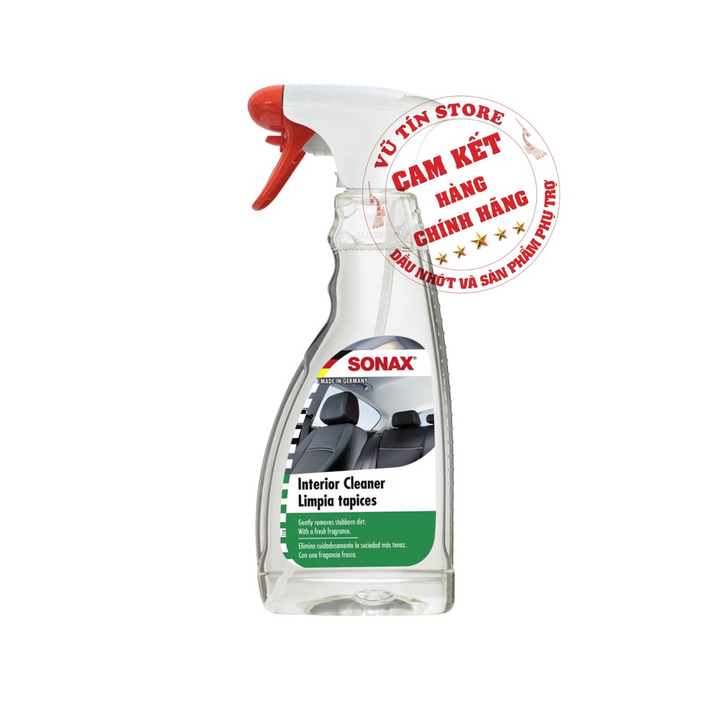 Dung dịch vệ sinh nội thất oto Sonax Interior Cleaner Limpia Tapices