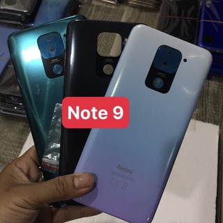 Nắp lưng vỏ xiaomi Redmi Note 9 có khe sim kính cam