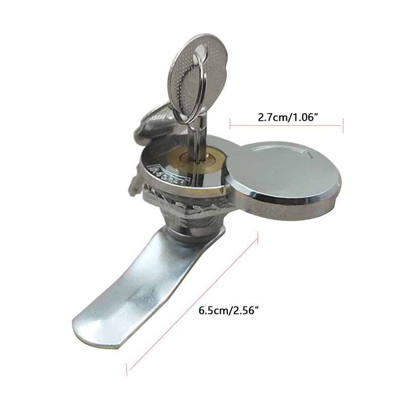 Ổ Khóa Ngăn Kéo Tủ Hình Trụ RV