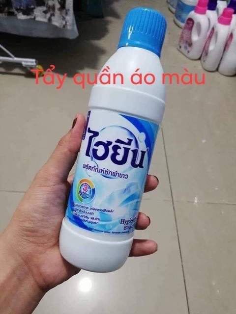 Nước tẩy trắng,nước tẩy thái lan,chất tẩy hiệu quả cho quần áo