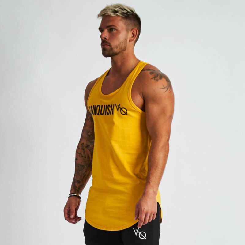 Áo tanktop nam tập gym ,áo 3 lỗ tập gym nam thun co giãn thấm hút mồ hôi