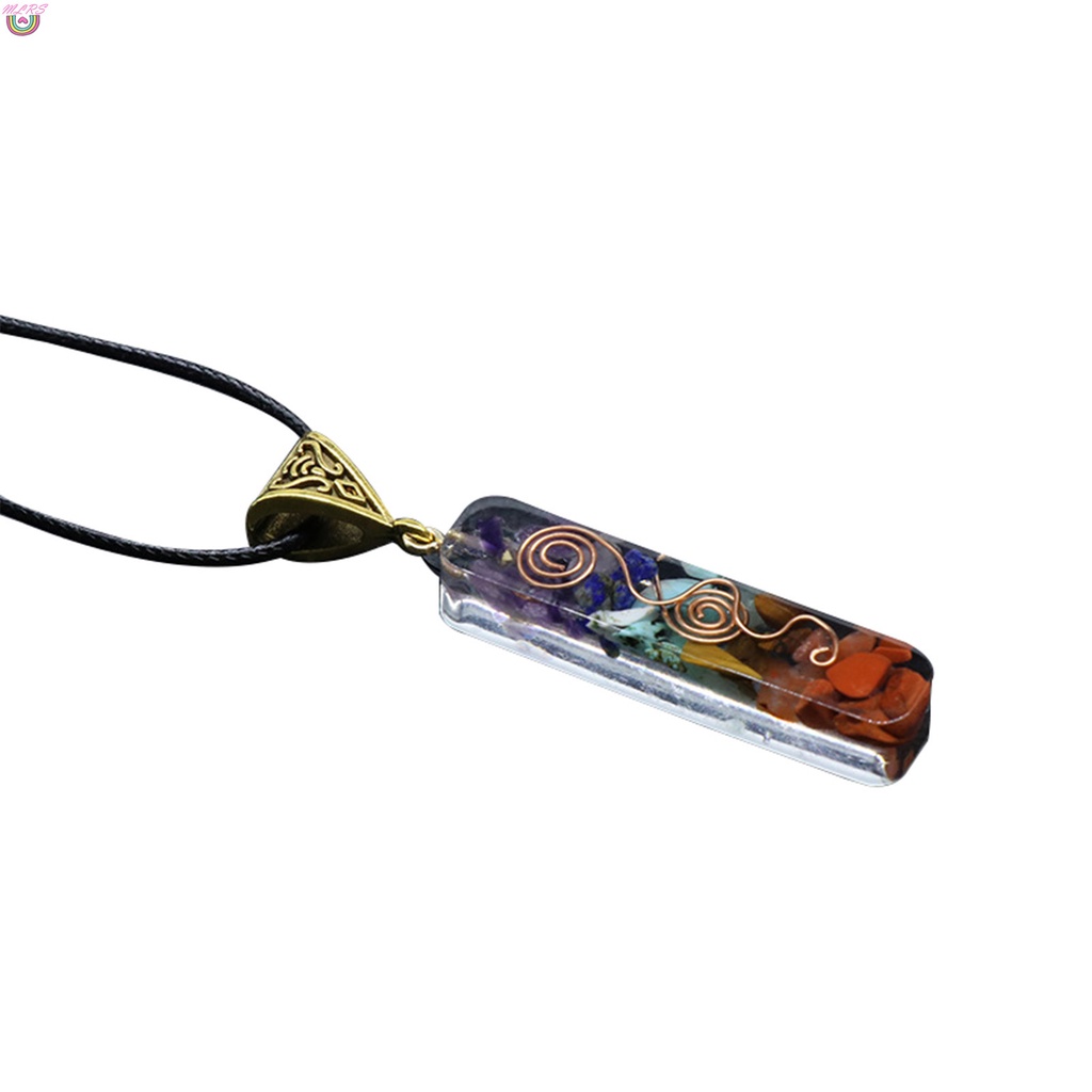 Vòng cổ 7 Đá Tự Nhiên Luân Xa Năng Lượng