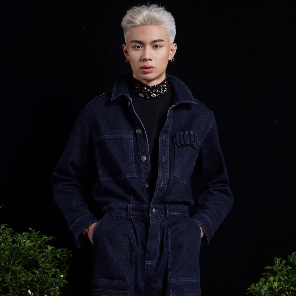 THE ENGINEER DENIM JUMPSUIT