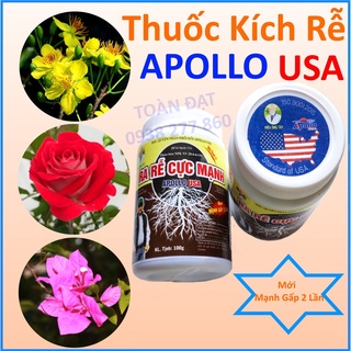 KÍCH Rễ N3M 100g - ra rễ cực mạnh Apollo USA hủ 100g, cho cây trồng có bộ rễ khỏe