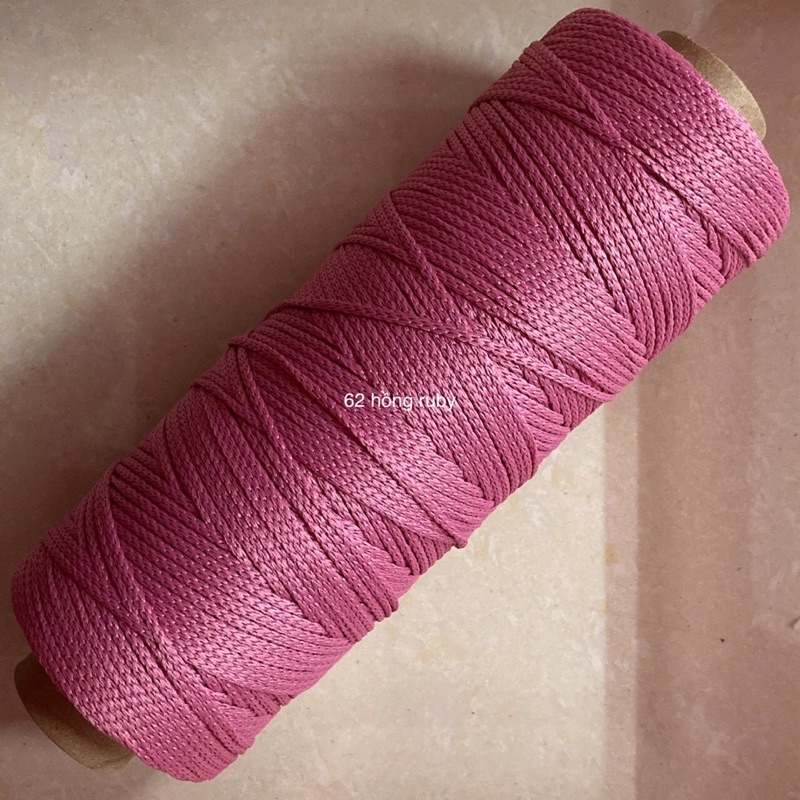 Sợi Dệt trơn Crafyarn lõi giấy chuyên dùng làm túi mũ , túi xách , giỏ xách handmade