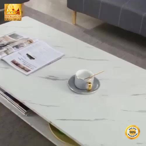 {SALE TO 50%} Bàn Trà Uống Nước, Bàn Cafe Cho Gia Đình Mặt Vân Đá Sang Trọng | BigBuy360 - bigbuy360.vn