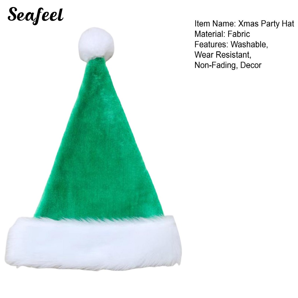Nón Hóa Trang Ông Già Noel Chống Mòn Cho Người Lớn