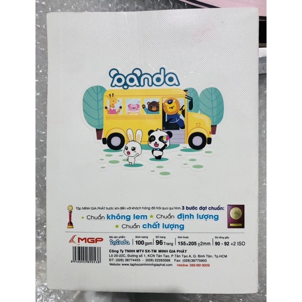 Combo 10 quyển tập bìa hình 3D đlg-100 MGP(tập không lem)